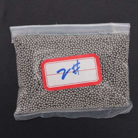 Perles de polissage en acier inoxydable, billes de brunissage, accessoire de polissage de bijoux (2 mm) (1/5)