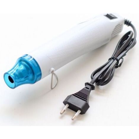 RHG Pistolet à air chaud portatif 300 W, mini pistolet à air chaud pour gaufrage, outil chauffant, 220/110 V