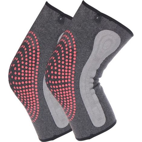 Genouillères thermiques en maille — Manchons de jambe chauffants et résistants au froid — Équipement de protection sportive (1/4)