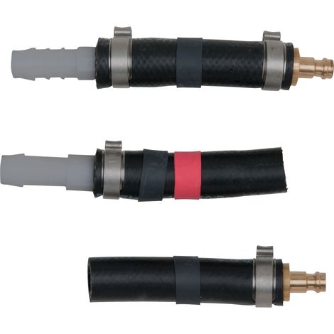 KS Tools - Jeu d'adaptateurs, 3 pcs Ø 12,0 mm (noir) - 150.1875