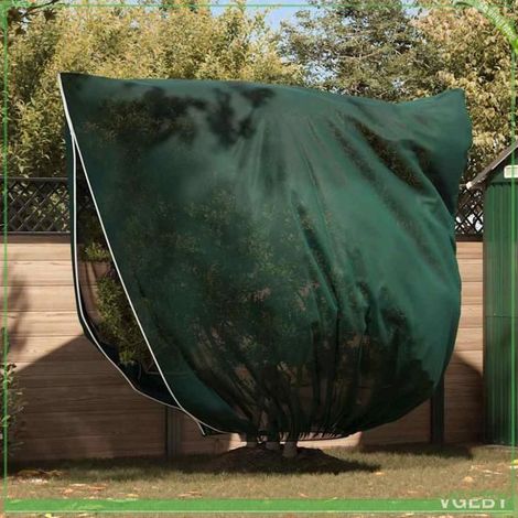 Housse de protection plantes - FAFEICY - 42021082 - 3 pcs - 2 x 2,36 m - Zip & cordon - Vert (1/5)