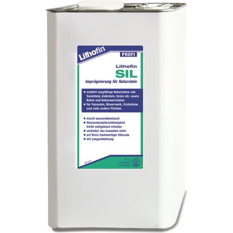 LITHOFIN SIL Siloxan-Imprägnierung, 5 Ltr
