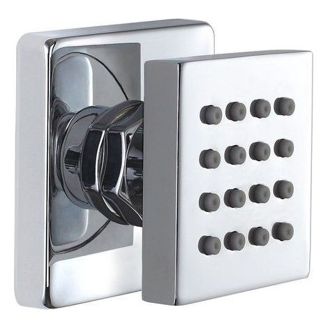 Square Shower Massage Body Jet Sprayer in Chrome