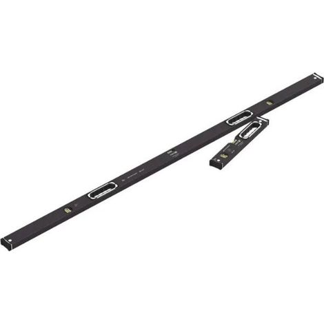 Stabila Wasserwaage 196-2 40+183cm Set DarkShadow (1/3)