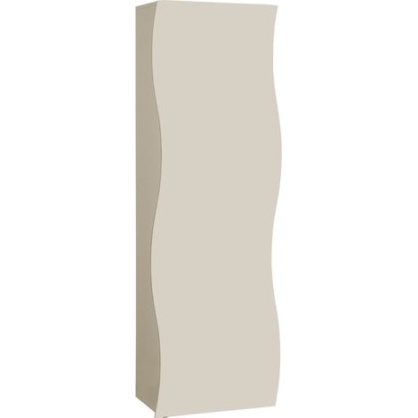 Armadio 1 Anta Onda 63x40x187,2 cm Finitura in Melamina Cachemire (1/5)