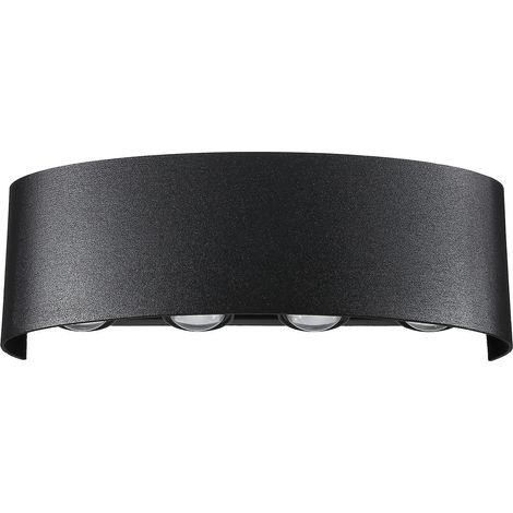 Applique murale LED moderne Neoglint 8W, lumière blanche chaude, idéale pour un couloir. (1/5)