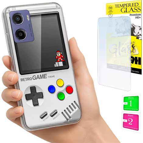 Funda para Motorola Moto E15 / Moto G05 con cubierta trasera y cristal 9H. (1/5)