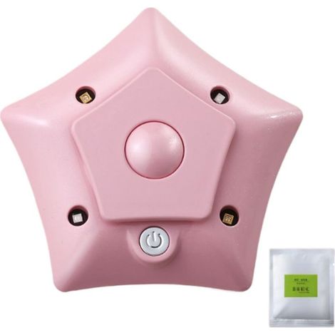 Veilleuse UV intelligente pour toilettes, rechargeable avec support adhésif, accessoire multifonction de nettoyage pour sièges de toilette et armoires (1/5)