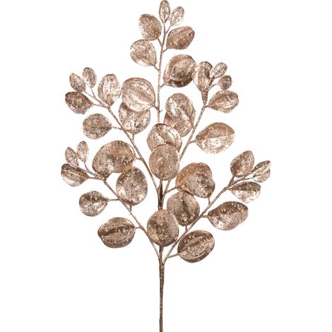 Ramo decorativo color perla per decorazioni e composizioni di fiori h 76 cm