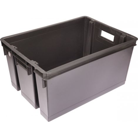 Aufbewahrungsbehälter 50 Liter Grau - Eda