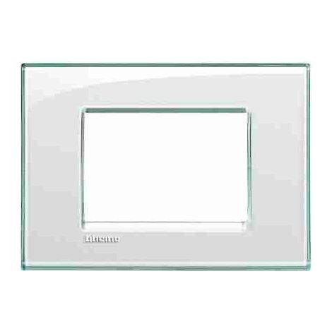 BTILNA4803KA Placca quadra Livinglight 3 moduli