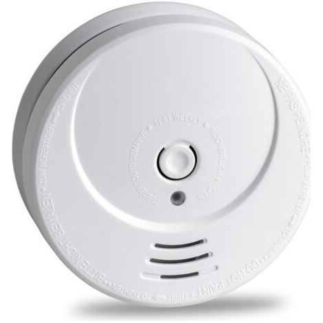 Détecteur de Fumée GS506G - Photoélectrique - Pile au Lithium - Longue durée 10 années - Alarme Incendie (1/4)