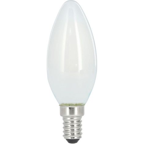 BOMBILLA FILAM. LED, E14, 470LM REM. 40W, AMPERIO. BGIE, MATE, BLC CHD, RG. XAVAX