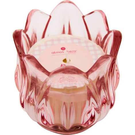 Vela perfumada 75g Flor de rosa fragancia floral - Atmosphera créateur d'intérieur (1/5)