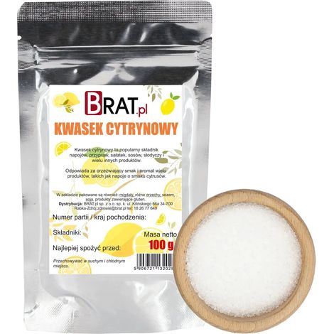 Acido citrico 100 g (1/4)