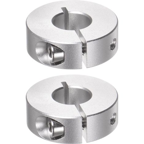 2pcs Bague de Réglage Bague Arrêt d'axe Butée Arbre Collier Diviser 12mm Alésage Aluminium Alliage, 30mm OD, 10mm Largeur pour Roue Brouette Pont Boîte Vitesses Anodisation (1/5)
