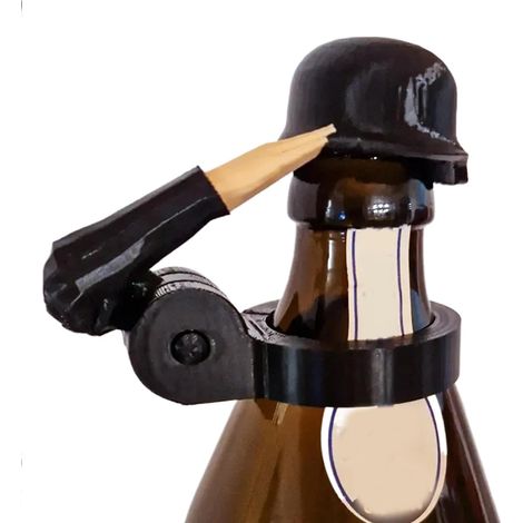 Ouvre-bouteille design soldat pour fête et pique-nique (1/5)