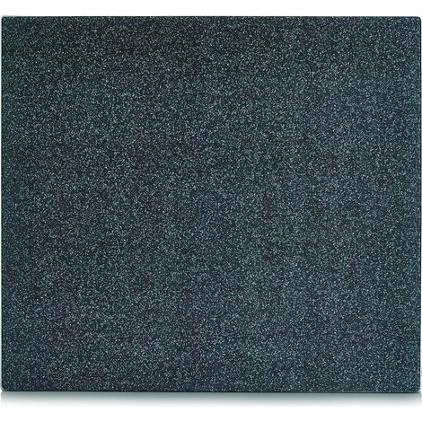 Zeller 26281 - Paraschizzi per cucina con effetto granito, in vetro, colore: antracite (1/3)
