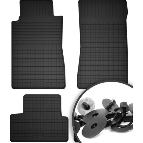 Gummimatten + Stopper für: Ford Mustang MK6 Coupé (ab 2014)