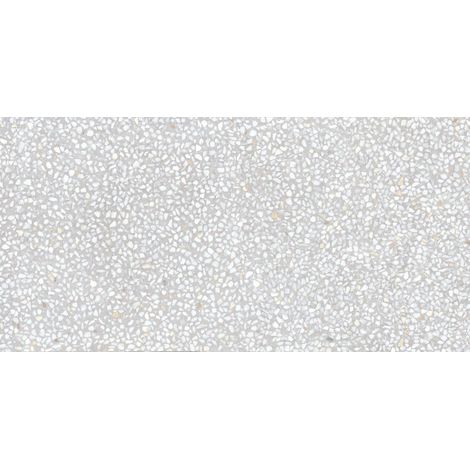 Carrelage effet terrazzo PORTOFINO 120x120cm Gris clair - Mat - boîte de 1.44 m2 120x120 cm Gris clair - Mat - boîte de 1.44 m2