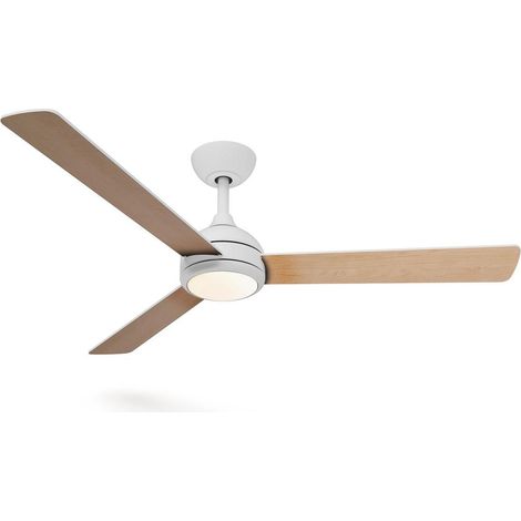 Philips ventilatore soffitto led design moderno 132cm philips velyxlight bianco legno