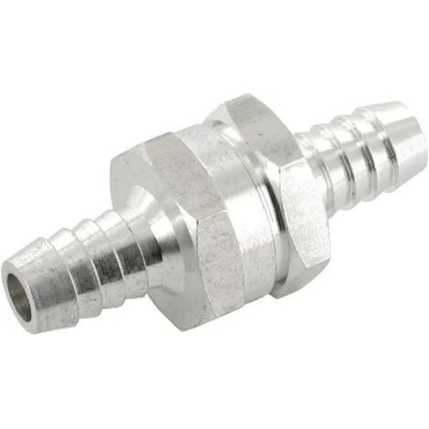 Clapet anti-retour de diamètre 10 mm pour carburant essence huile eau - Longueur : 51 mm (1/4)