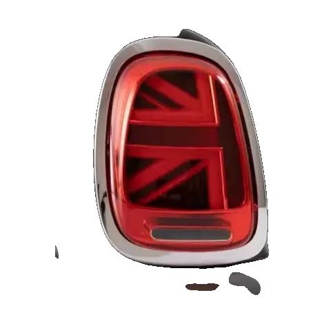 Conjunto de luces traseras LED con intermitentes secuenciales, cromado. (1/2)