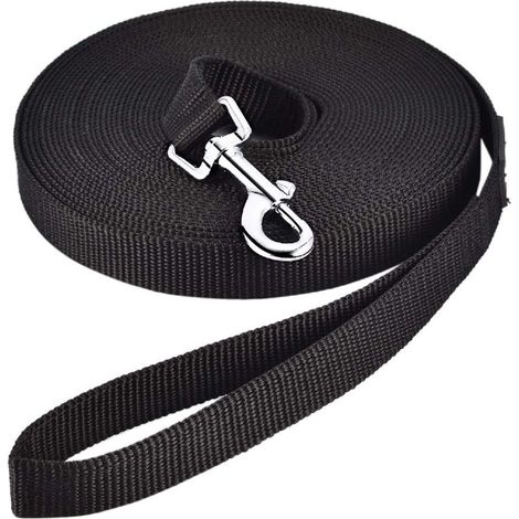 5-meter nylon dog leash with hands-free handle and 360° rotation for safety. Suitable for small to large dogs. (1/5)