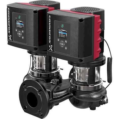 Grundfos Trockenläuferpumpe elektronisch geregelt TPE3 D 40-180 S-A-F-A-BQQE-FYC, 1x200-240V 4,7-4A 10 bar 18m 30m3/h (1/3)