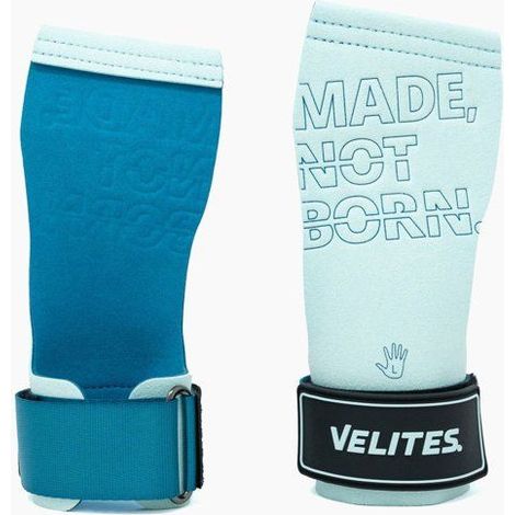 Protège-mains VELITES Quad Pro Crossfit bleu clair taille L (1/5)