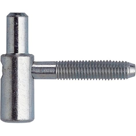 Fiche à visser réglable 057 pour menuiserie en bois acier zingué diamètre 13 mm longueur 26.5 mm mâle - OTLAV