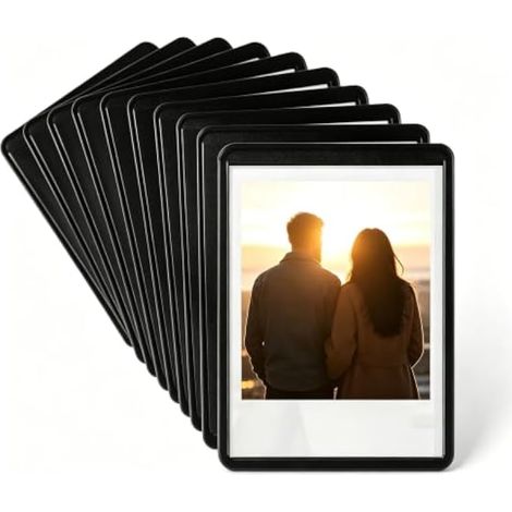 15 cadres magnétiques noirs pour photos Instax Mini 6,8 x 9,5 cm (1/5)