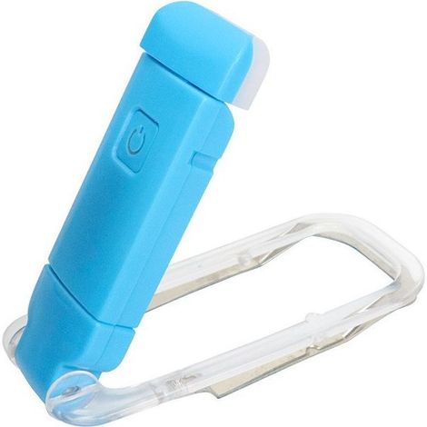 Lampe de lecture LED clip-on pour livre, lumière douce et protection des yeux pour lecture au lit