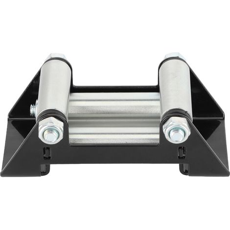 Guide-câble à rouleaux pour treuil côte à côte, robuste, diamètre de trou universel de 125 mm (5 pouces) (1/5)