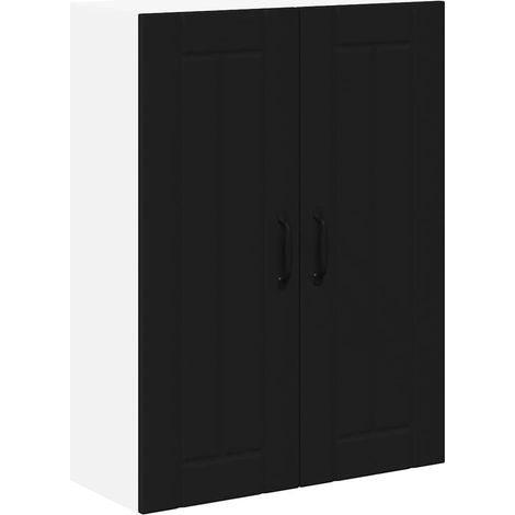 Meubles de Rangement,Armoire de cuisine Noir 60 x 31 x 80 cm Bois d'ingénierie CFW338382 (1/5)