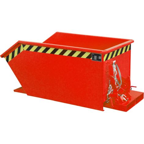 Bac à copeaux Bauer Südlohn SGU 30, vernis, rouge feu (1/2)