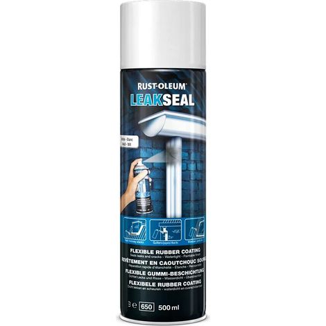 Revetement en caoutchouc LeakSeal - RUST-OLMEUM - Blanc