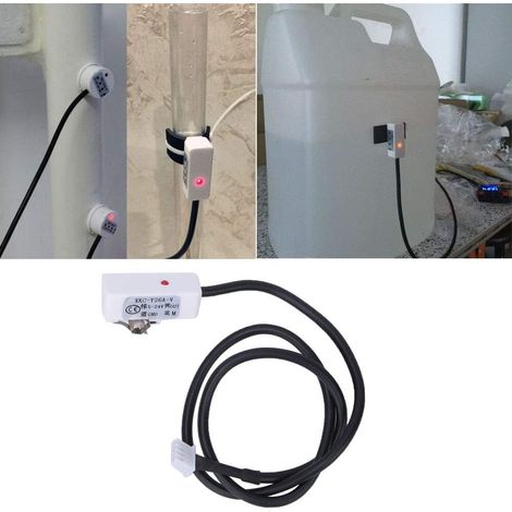 XKC, Y26A, V Capteur de niveau de liquide, détecteur de niveau de liquide, capteur de niveau d'eau, indicateur de niveau capacitif non, haut et bas rendement IP65 pour divers (1/5)