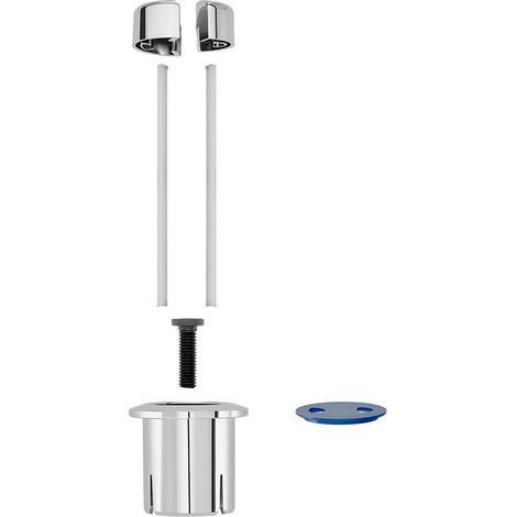 S.Of Kit G Double Bouton C Pour Mecanisme De Decharge D1D Ah0002100R Roca (1/2)