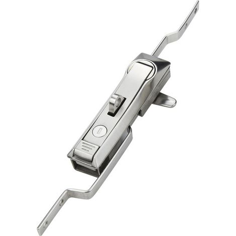 Kippverschluss mit Edelstahlzugstange für externe elektrische Schaltschränke, Wand-Schaltschränke und Verteilerschränke, Griffverschluss, vertikale Stangenverriegelung deng  ALOVEZ