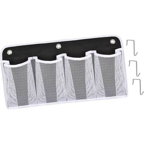 Organisateur Chaussures Camping-Car 3 Poches, Gain Place Chevet Étagère, Rangement Compact 1 Pièce (1/5)