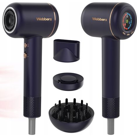 Secador de pelo 3en1 con ionizacion y regulacion 1600w venta webber
