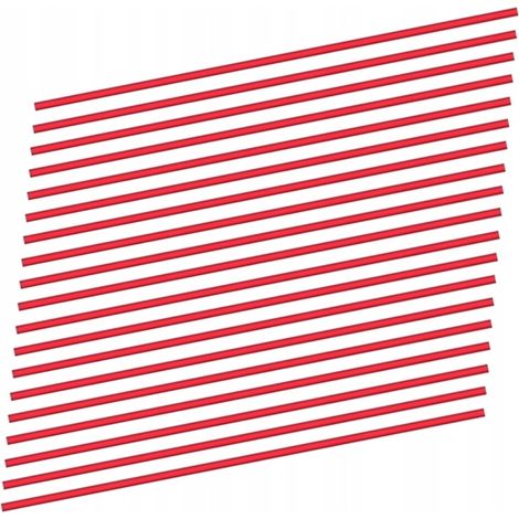 100 Boquillas Bote Pintura Plástico Duraderas Rojas (1/4)