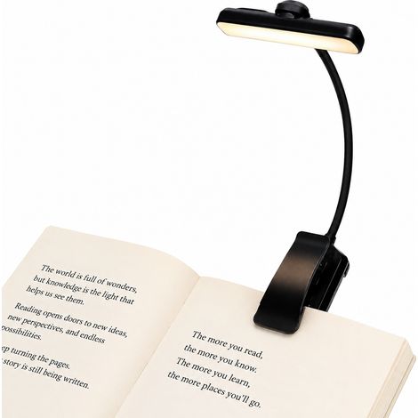 Lampe de lecture à pince portable - Lampe de lecture de protection des yeux (1/5)