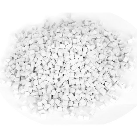 Abrasif triangulaire en céramique pour le polissage de bijoux, pour machine de polissage par vibration et meulage, 4 mm, 500 g (1/5)