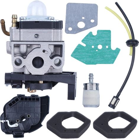 Joint de couvercle de filtre à air/carburant pour Honda GX25 GX25NT HHT25S Pièce moteur, carburateur, ensemble couvercle filtre à air, élément filtre à air, filtre à carburant, kit passe-cloison de co (1/5)