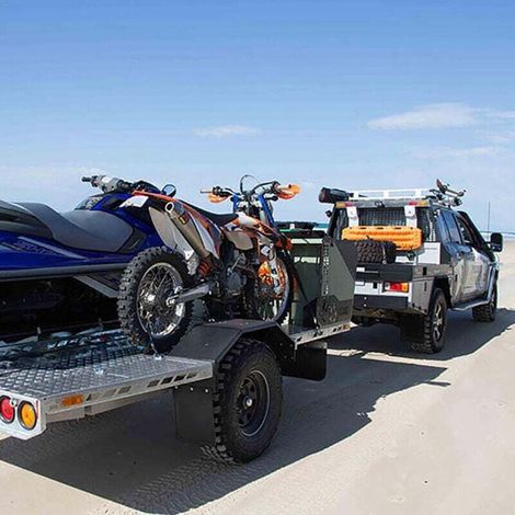 Sangles d'arrimage rembourrées avec boucle à came pour moto, cargaison, camion, remorque, bagages, planche de surf (1/4)