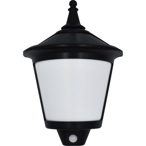 Lumière solaire intelligente à Induction LED de sécurité, corps + contrôle de la lumière, lumière blanche/lueur chaude (1/5)