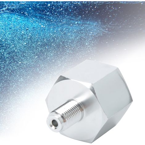 Adaptateur de régulateur de CO2 en aluminium, raccord de connexion, accessoires pour le brassage de bière maison, 3/8 à CGA320 (1/5)