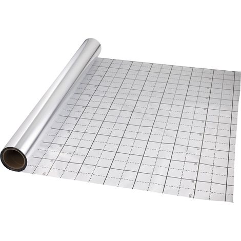 Rollo de película de aluminio reflectante, longitud de 50 metros x ancho de 1 metro NOYON & THIEBAULT